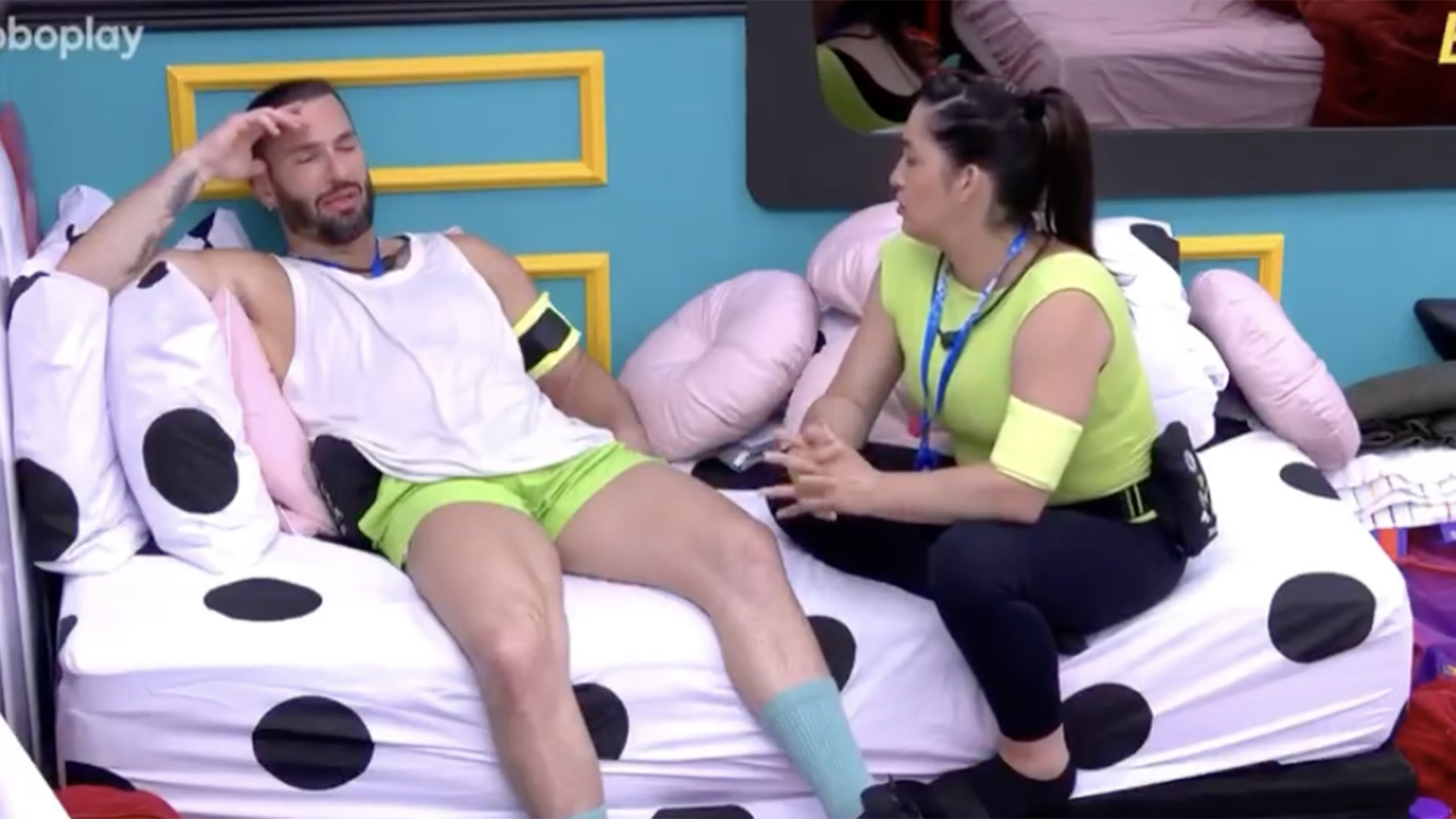 BBB 25: Diego e Daniele decidem quem vai receber o Colar do Anjo