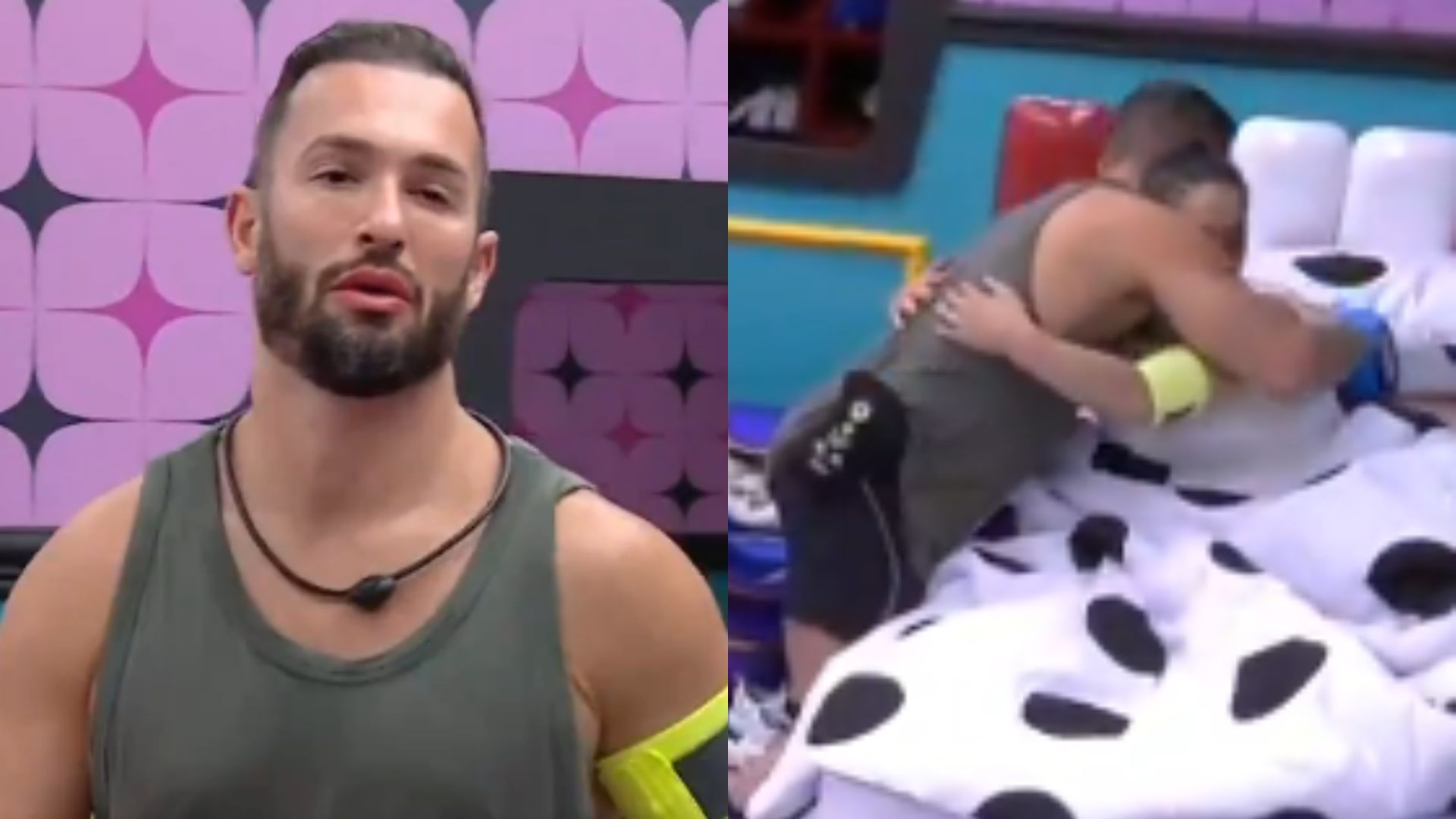 BBB 25: Diego Hypolito considera apertar botão de desistência após situações envolvendo Daniele