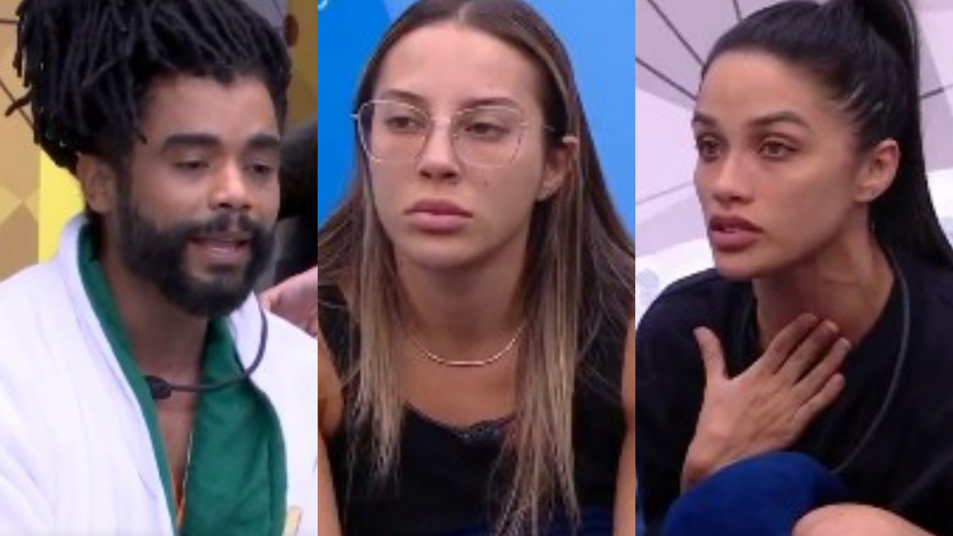 BBB 25: Diogo Almeida alerta sisters sobre comentário no almoço pós-Big Fone