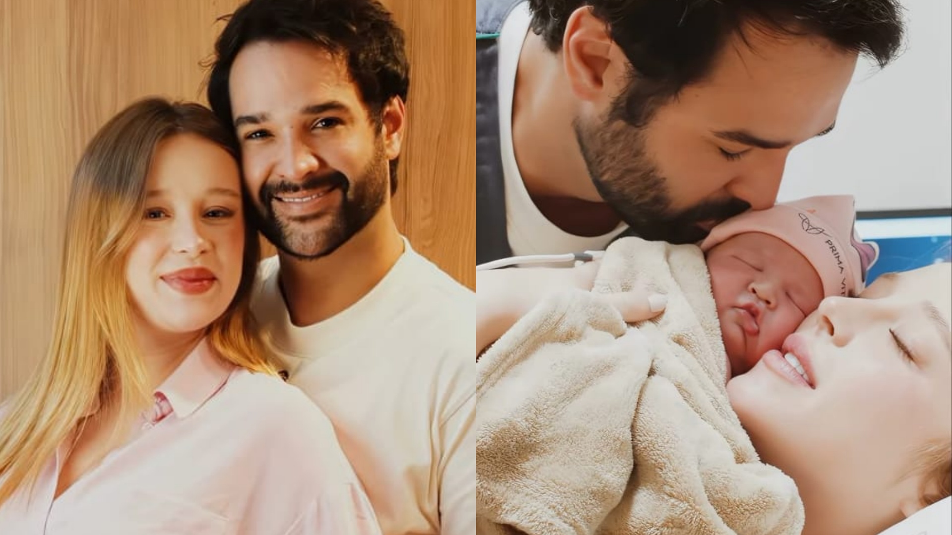 Duda Reis mostra imagens inéditas do nascimento da filha: ‘O maior amor’