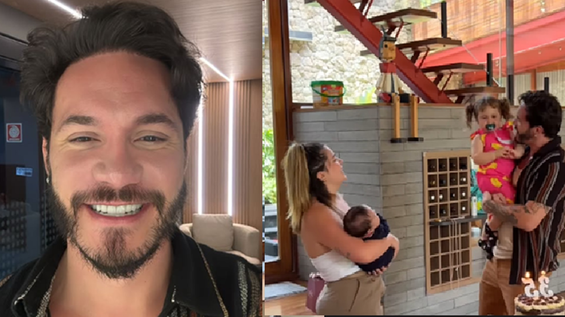 Eliezer celebra aniversário de 35 anos com bolo em casa: ‘Surpresa’