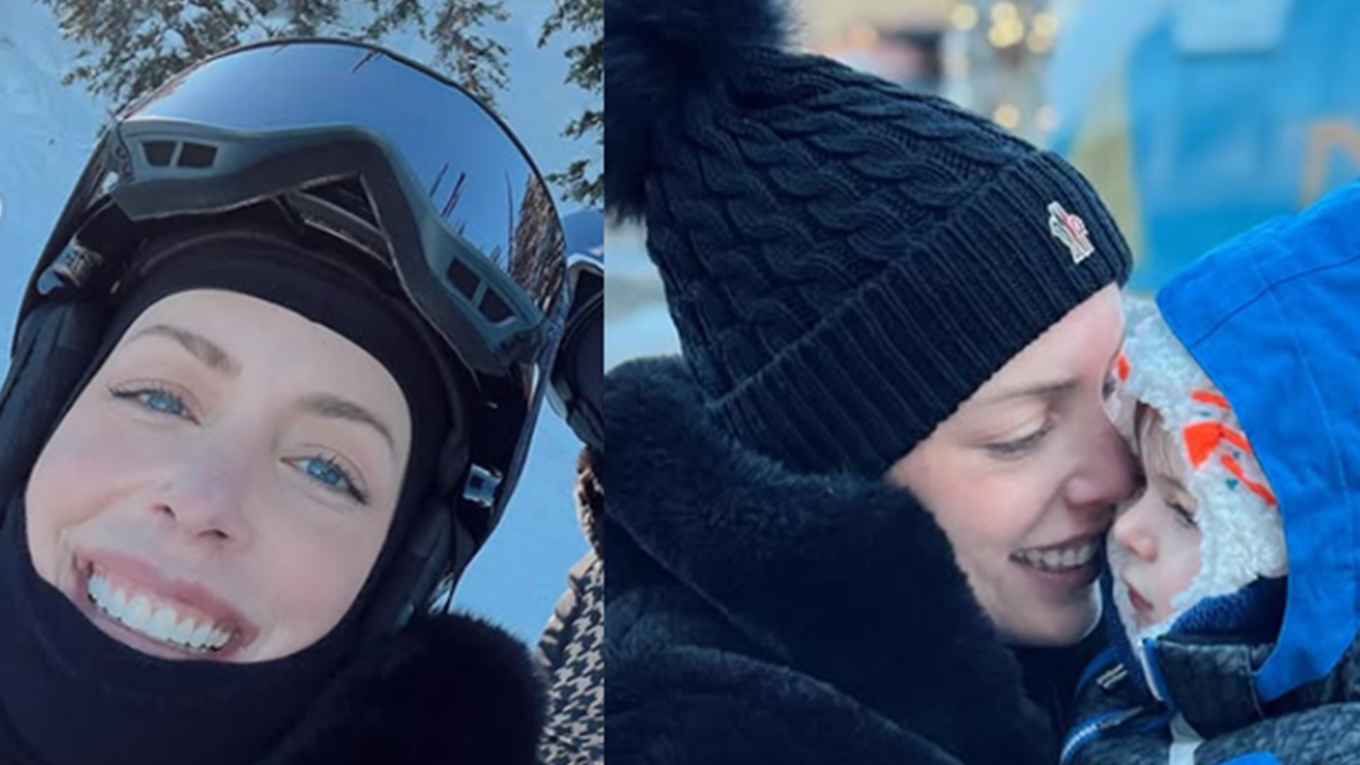 Fabiana Justus encanta ao compartilhar álbum de fotos na neve: ‘Família linda’