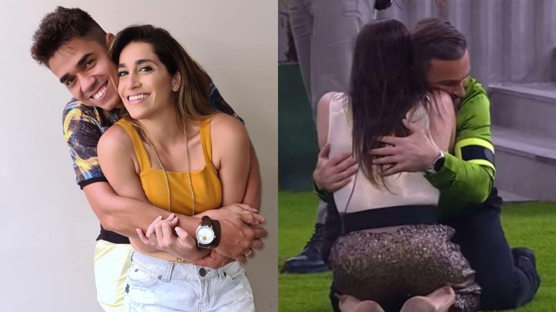 BBB 25: Marido de Daniele Hypolito se emociona com retorno dos irmãos do paredão