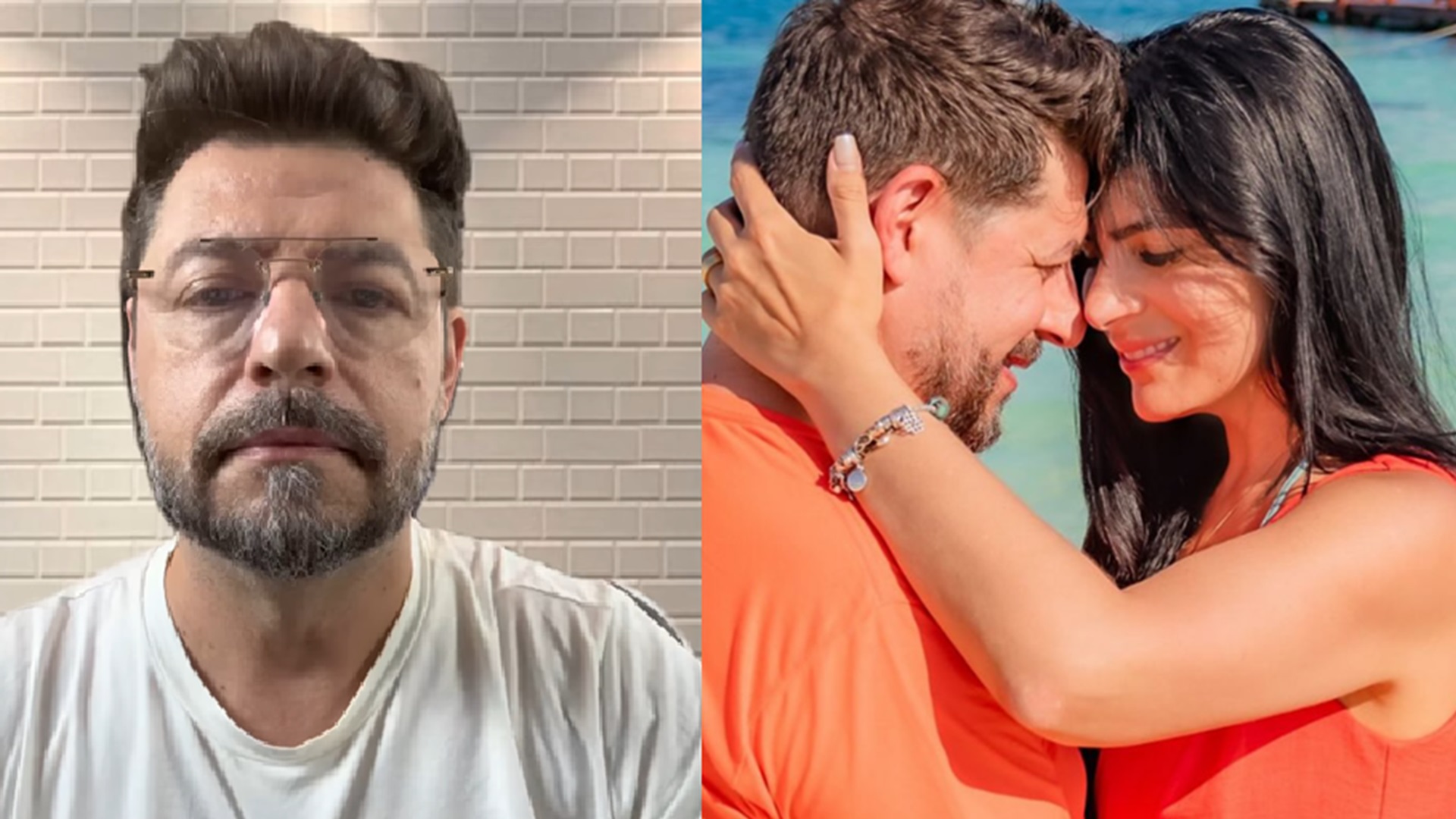 Marido de Fernanda Brum revela batalha contra a leucemia: ‘Completamente abalado’