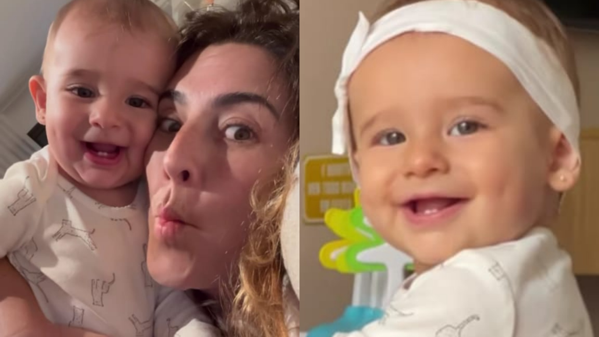 Fernanda Paes Leme posta vídeo encantador da filha: ‘Maior amor’