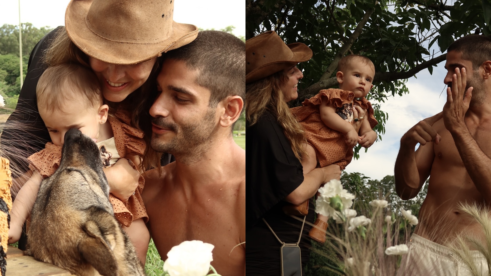 Fernanda Paes Leme comemora mesversário da filha com festa intimista