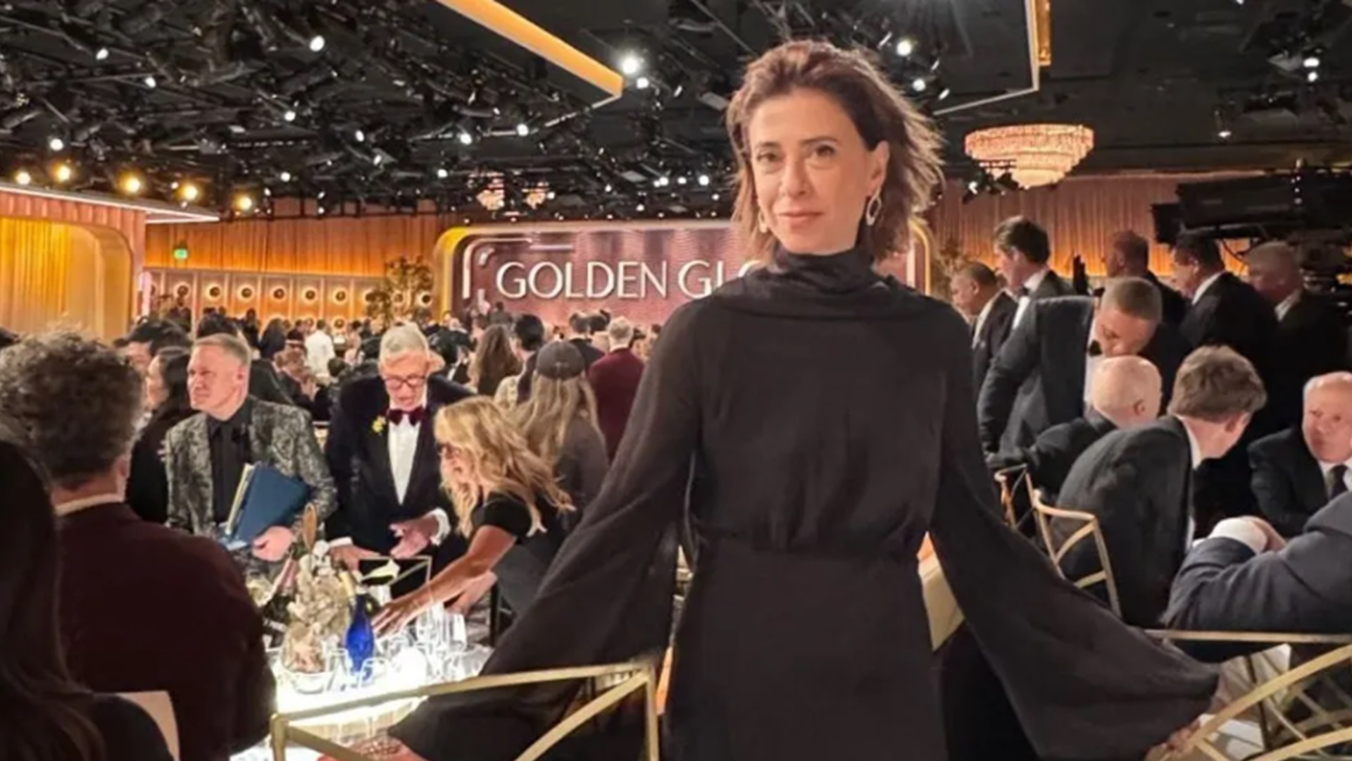Selton Mello mostra pose de Fernanda Torres antes de ganhar Globo de Ouro