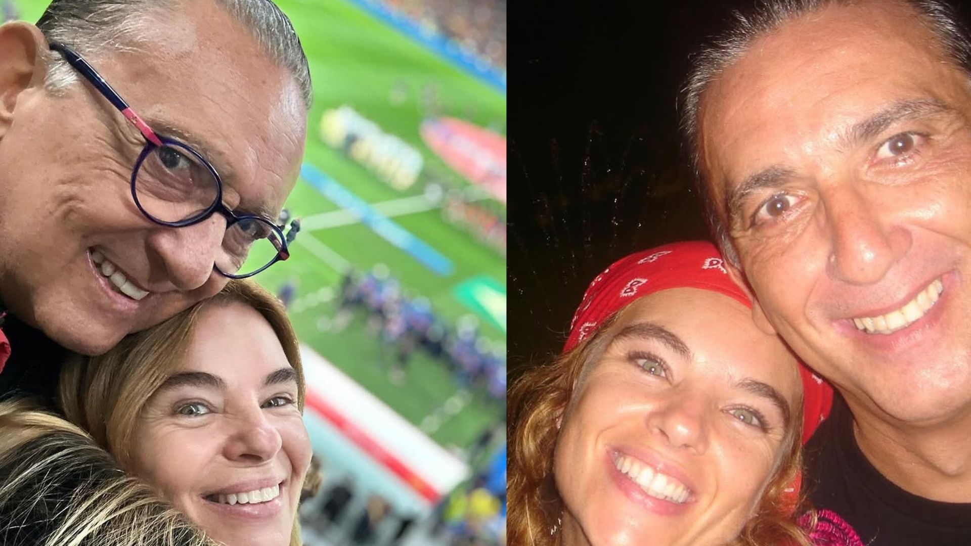 Galvão Bueno se declara para a esposa em data especial: ‘Amor de minha vida’