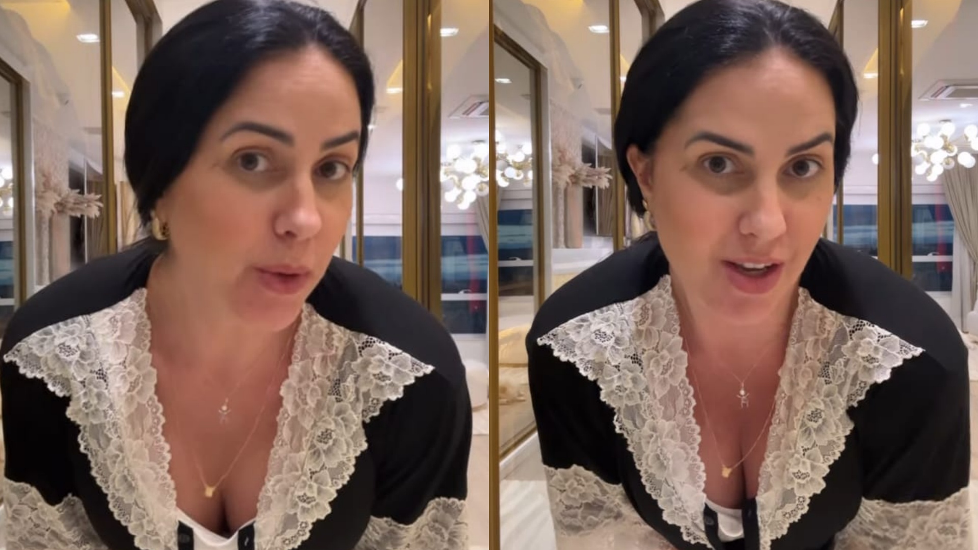 Graciele Lacerda mostra a barriga 16 dias pós-parto: ‘Voltando naturalmente’