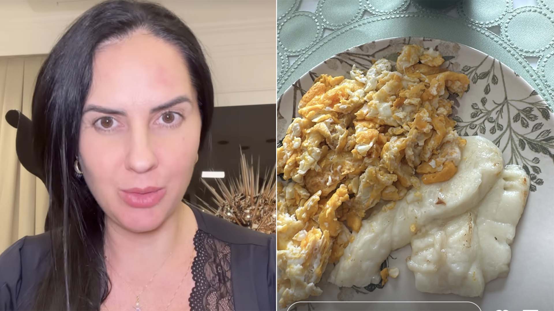 Graciele Lacerda come ovos na amamentação. Saiba se pode ou não