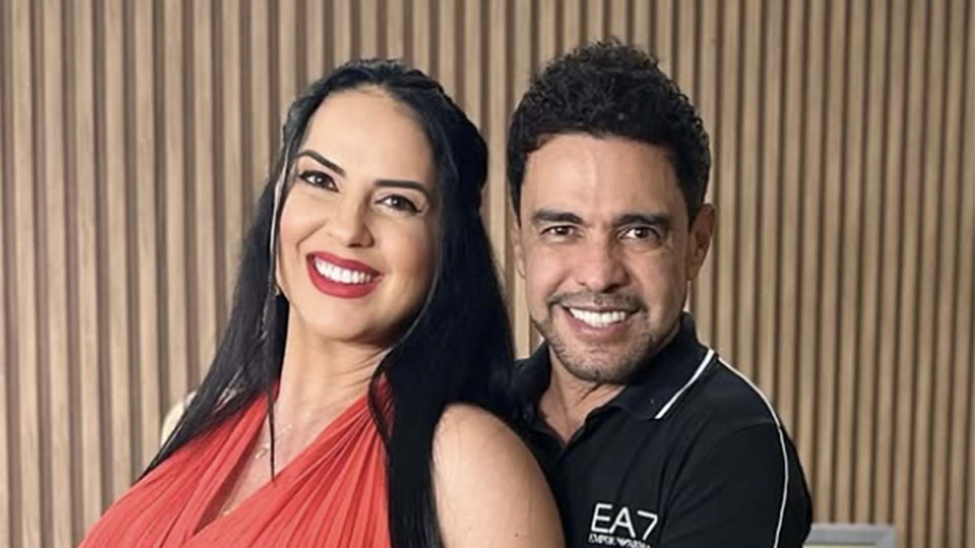 Longe de casa, Zezé Di Camargo se declara à Graciele