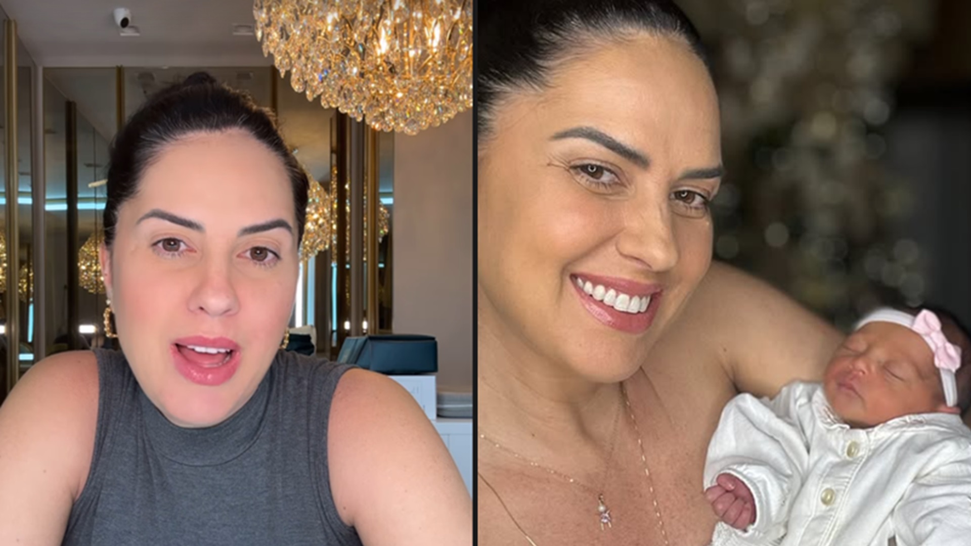 Graciele Lacerda desabafa após expor rotina com a filha: ‘Me chamaram de preguiçosa’