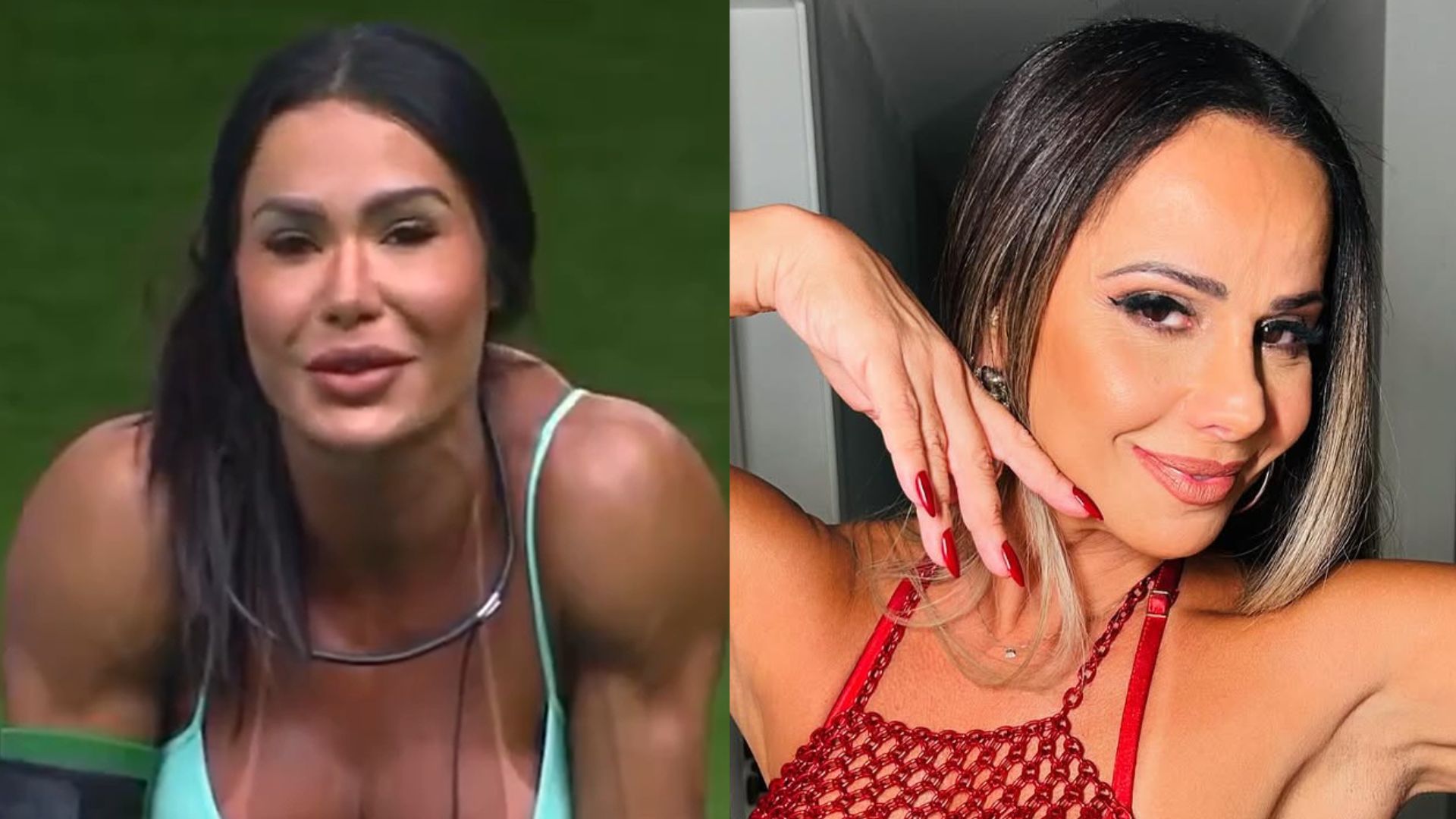 BBB 25: Gracyanne impressiona ao falar sobre Viviane Araújo: ‘Maravilhosa’