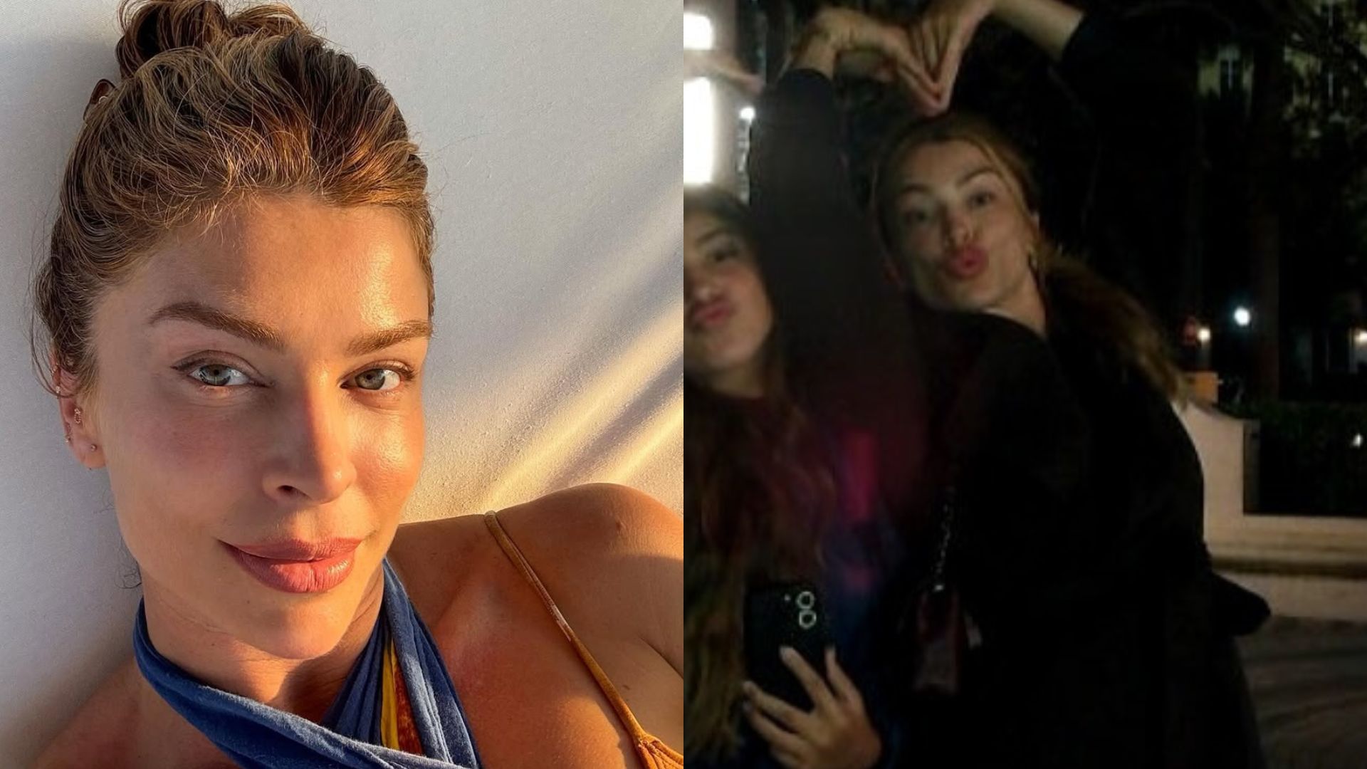Filha de Grazi Massafera encanta ao surgir em novas fotos com a mãe