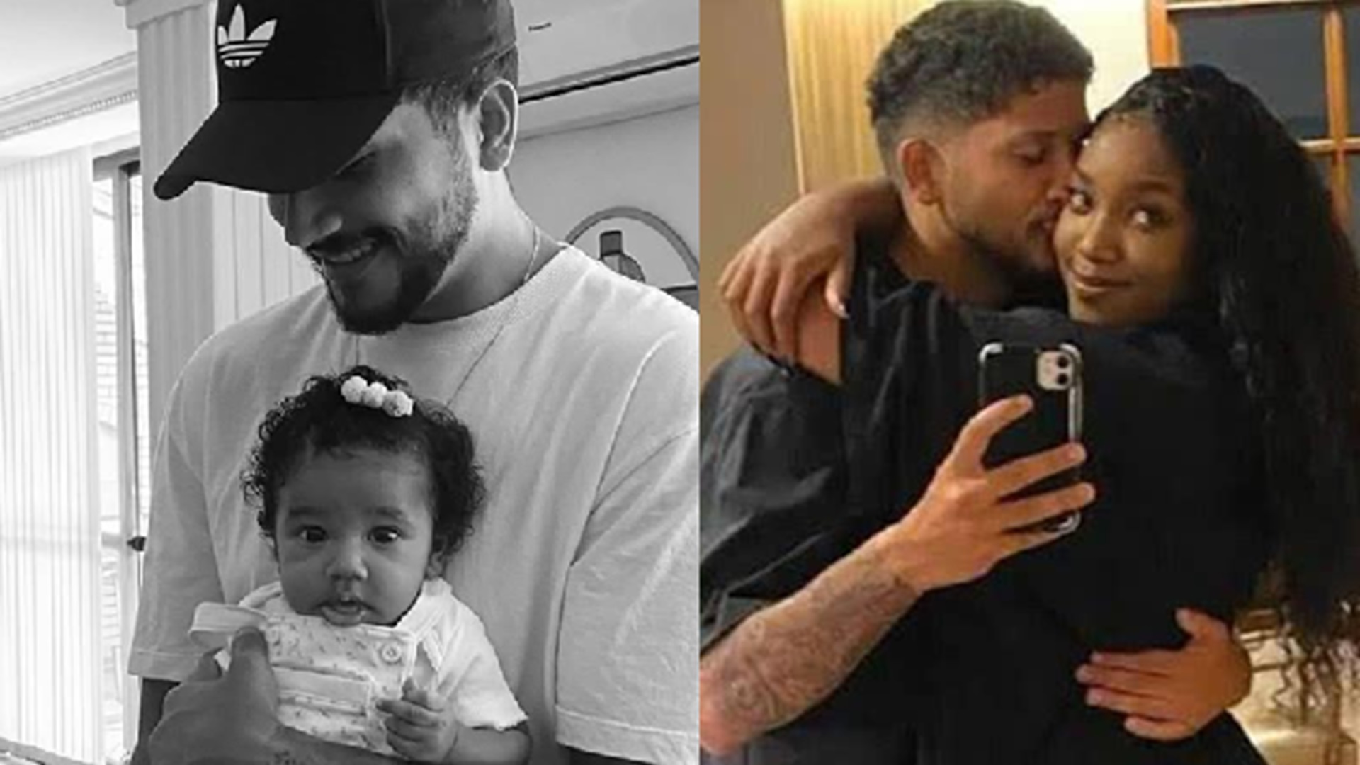 Nala, filha de Iza e Yuri Lima, faz cafuné no pai em vídeo fofo: ‘Tá muito gostoso’