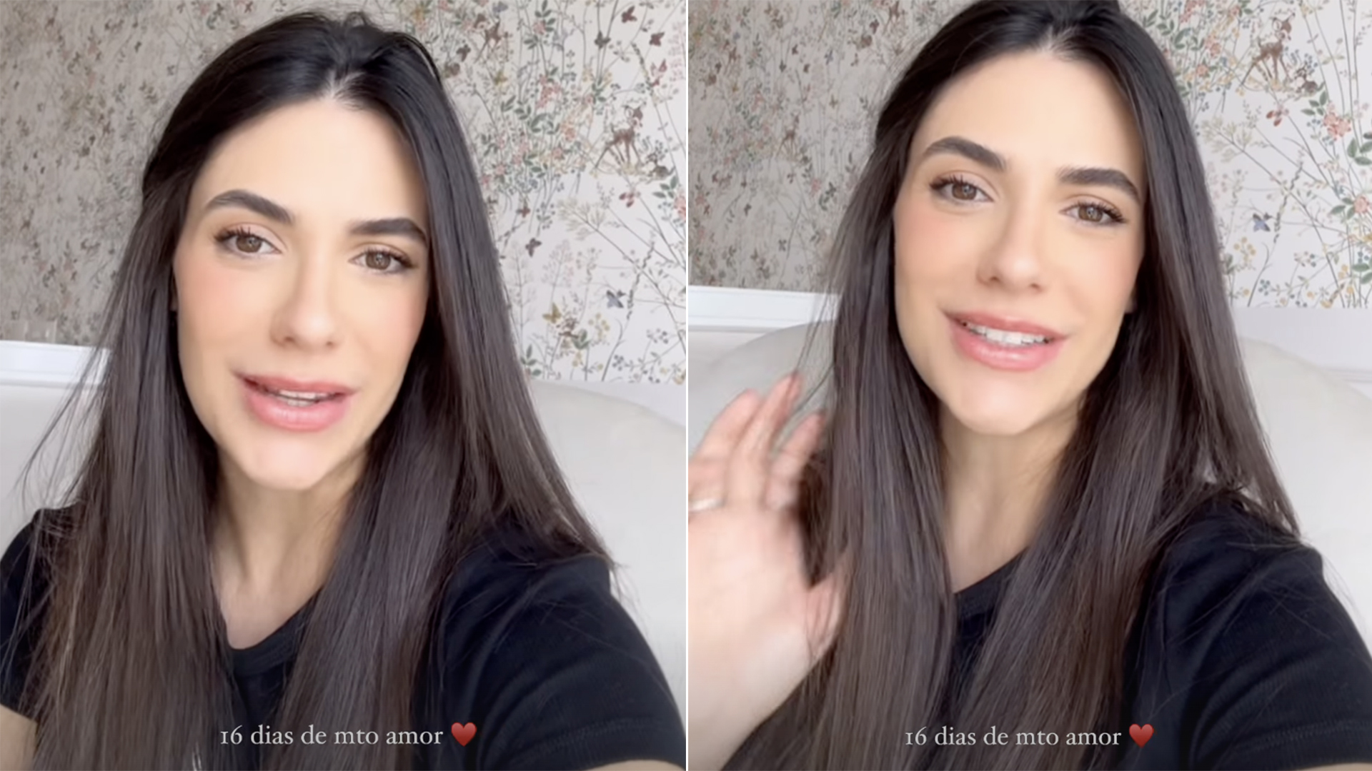 Jade Magalhães reaparece após o nascimento da filha: ‘É um sonho’