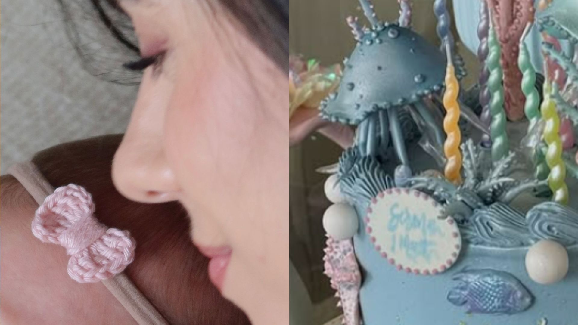 Jade Magalhães elege bolo encantador em celebração ao primeiro mês de vida da filha com Luan Santana
