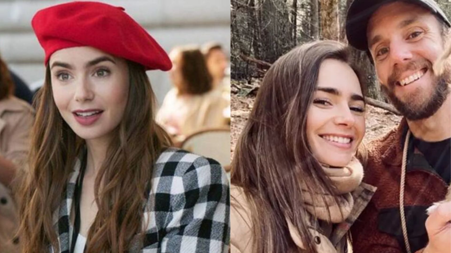 Lily Collins, estrela de Emily em Paris, revela foto da primeira filha
