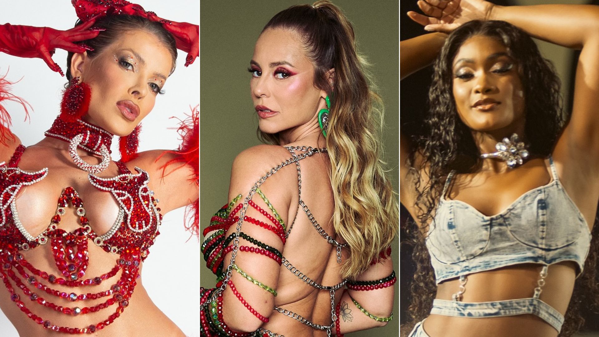 Ex-BBB desbanca famosas e tem look escolhido como o melhor dos ensaios do Carnaval; saiba quem