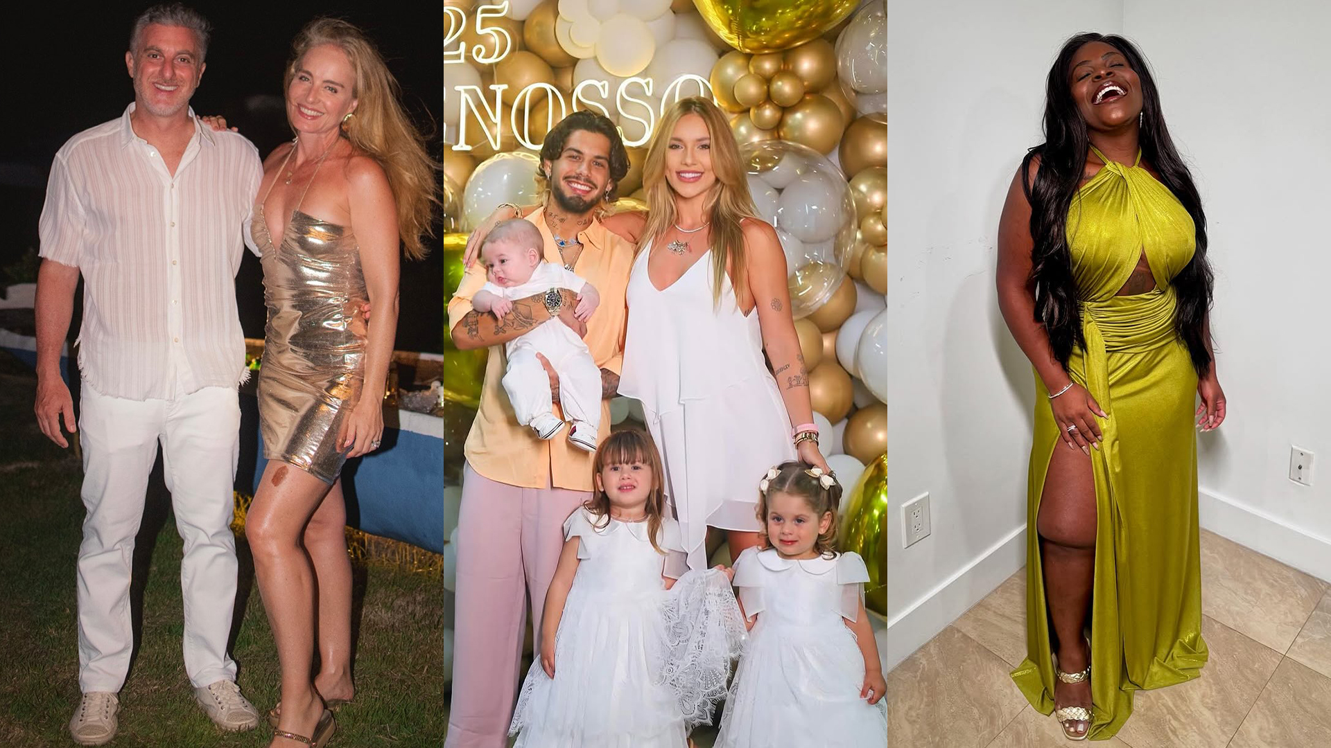 Ano Novo: Veja os looks dos famosos para a chegada de 2025