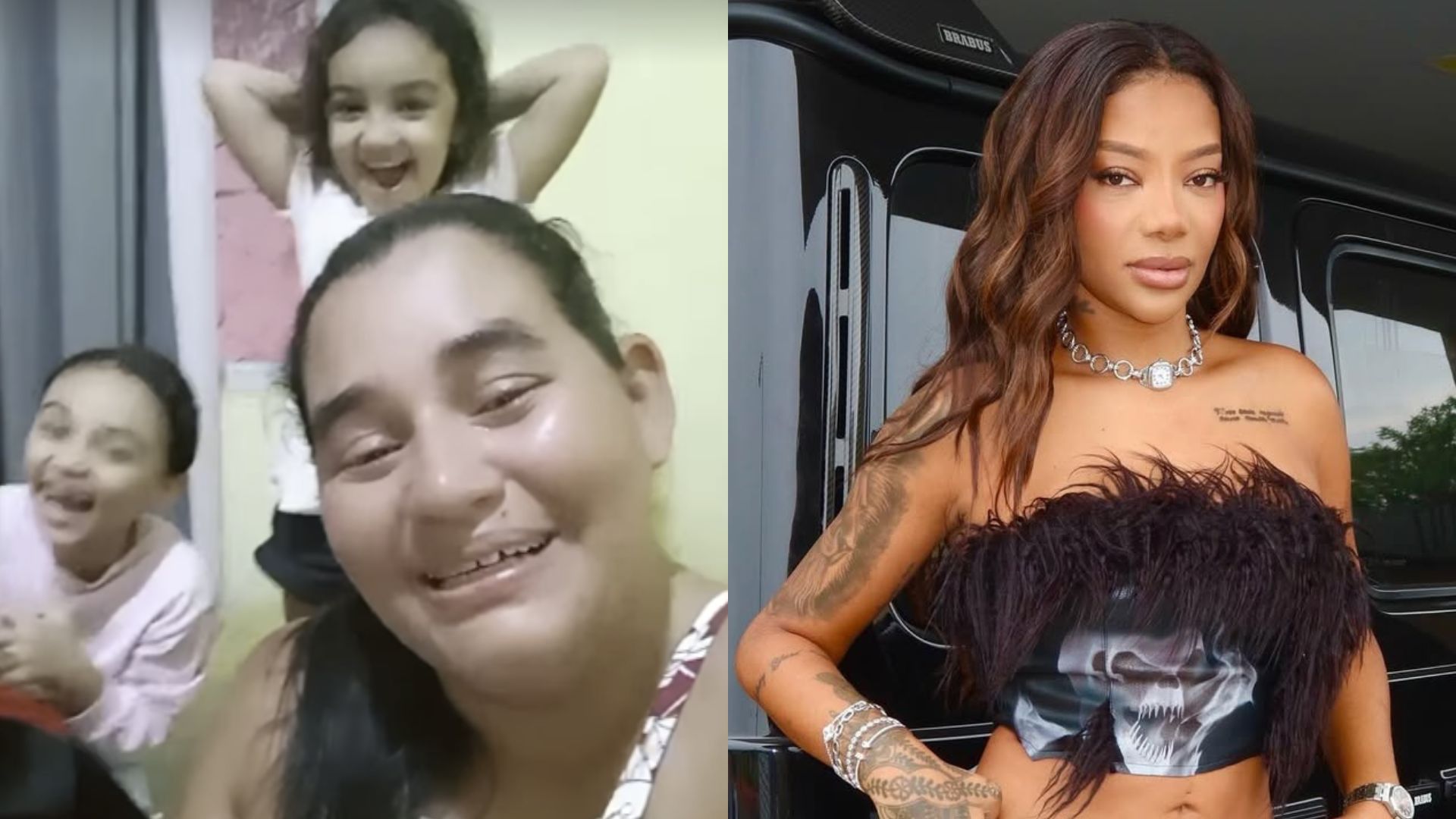 Ludmilla custeia conserto de automóvel atingido por tiros no RJ