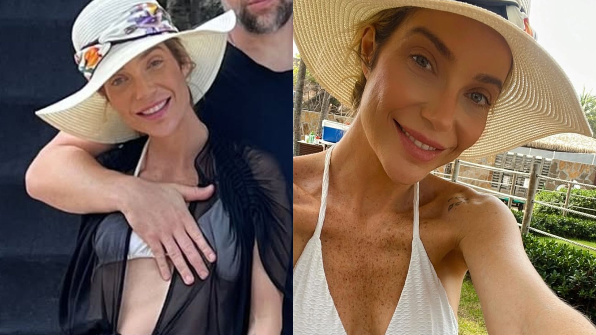 Luiza Possi faz aparição rara com a família em viagem ao Ceará: “Férias”