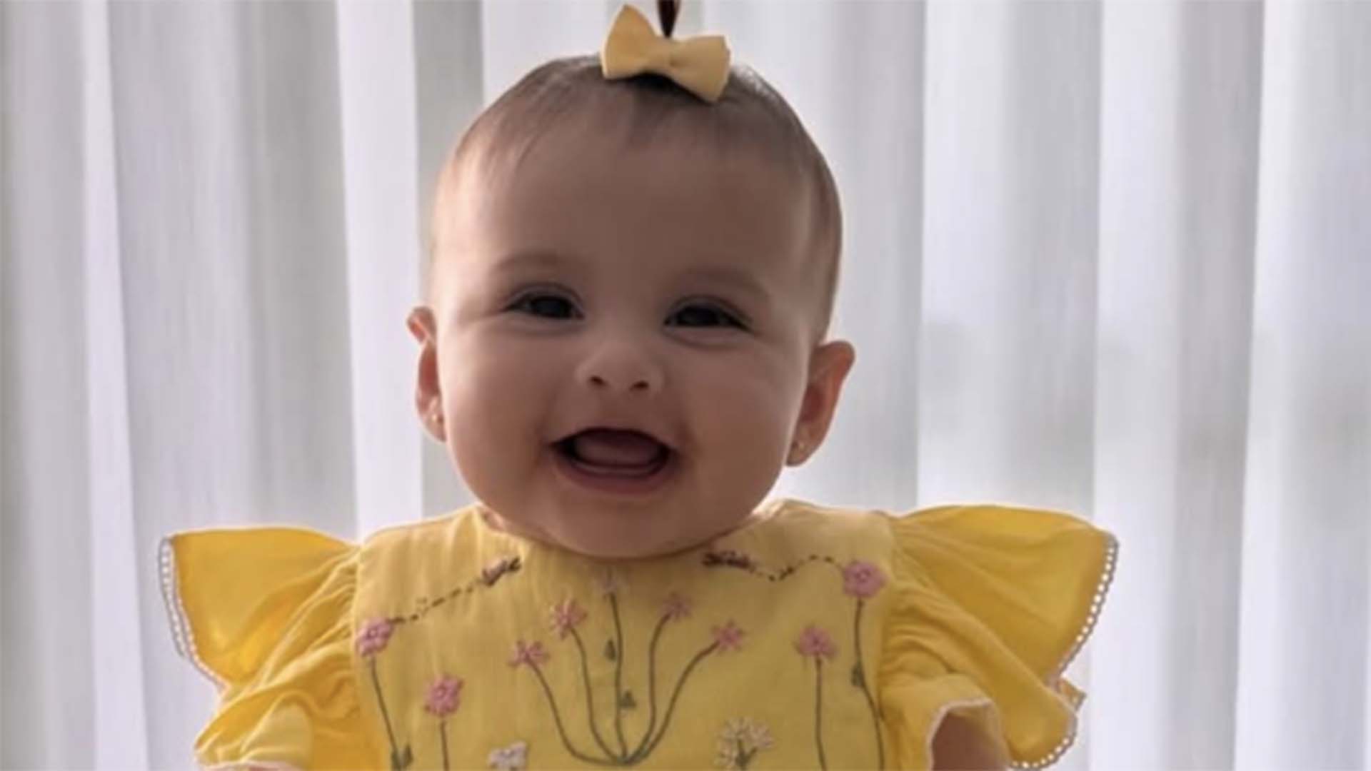 Filha caçula de Neymar Jr ganha festa de mêsversario e esbanja fofura