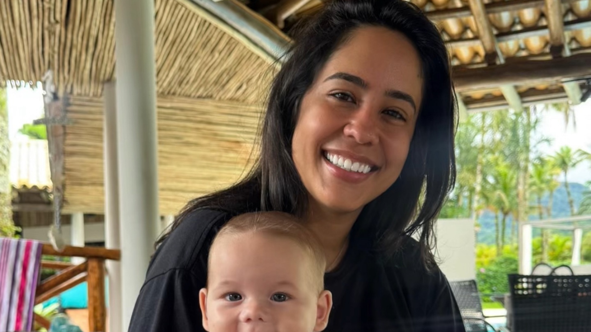 Monyque Costa celebra mesversário do afilhado, filho de Virginia e Zé Felipe