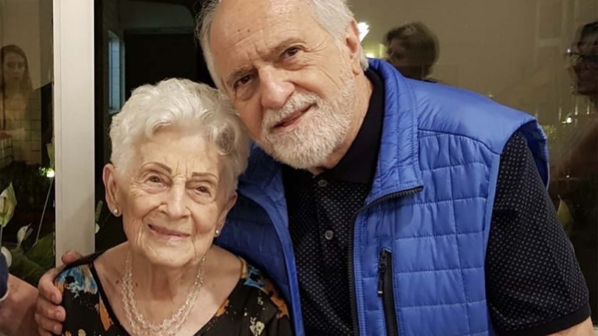 Ary Fontoura lamenta a morte da irmã de 100 anos: ‘Dói muito’