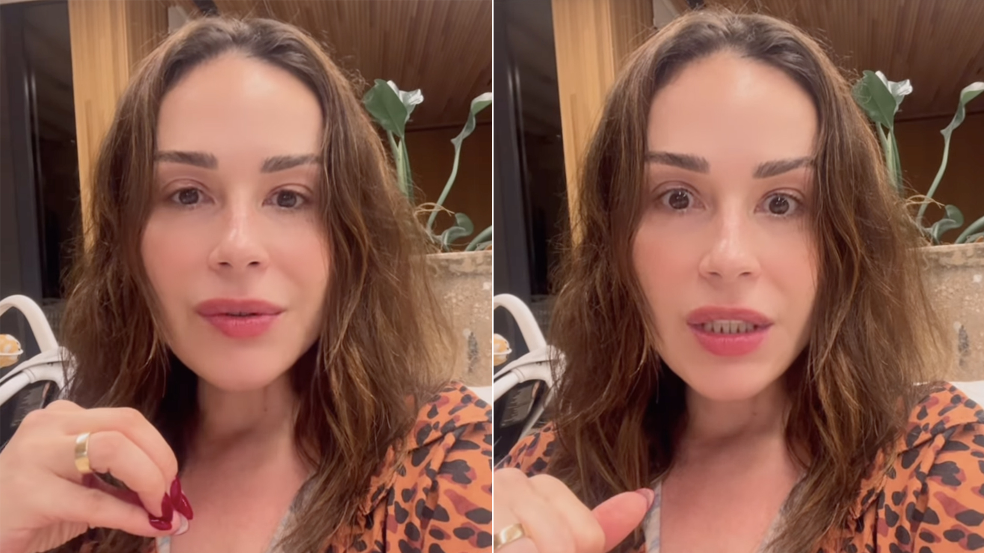 Nadja Haddad revela que o filho já teve hemorragia cerebral
