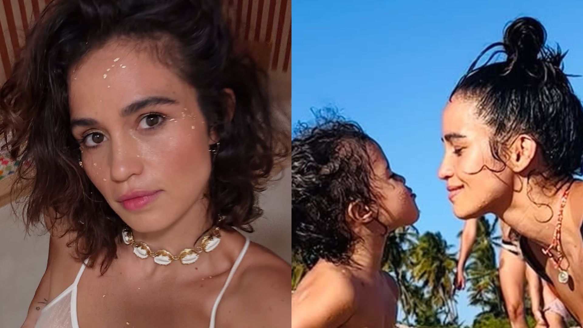 Nanda Costa encanta ao mostrar dia de praia com as filhas gêmeas