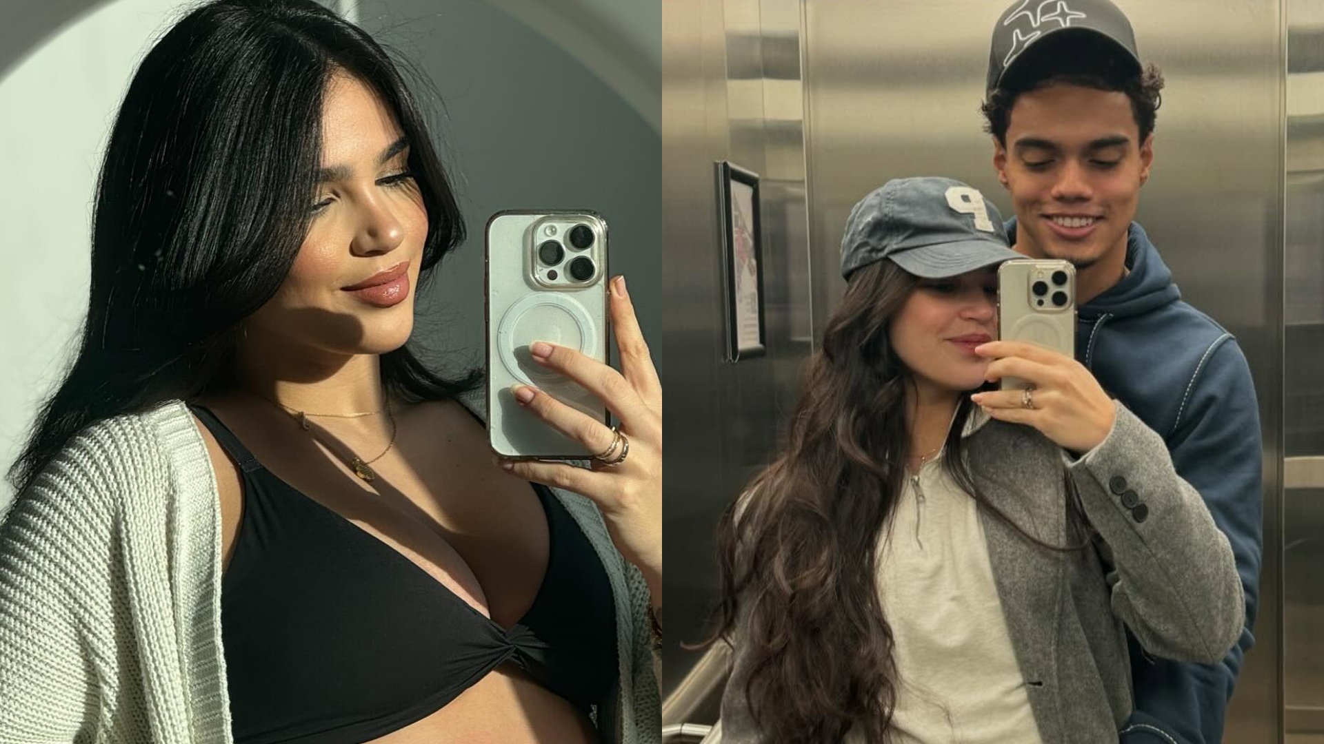 Giovanna Buscacio, nora de Ronaldinho Gaúcho, exibe barriguinha de grávida