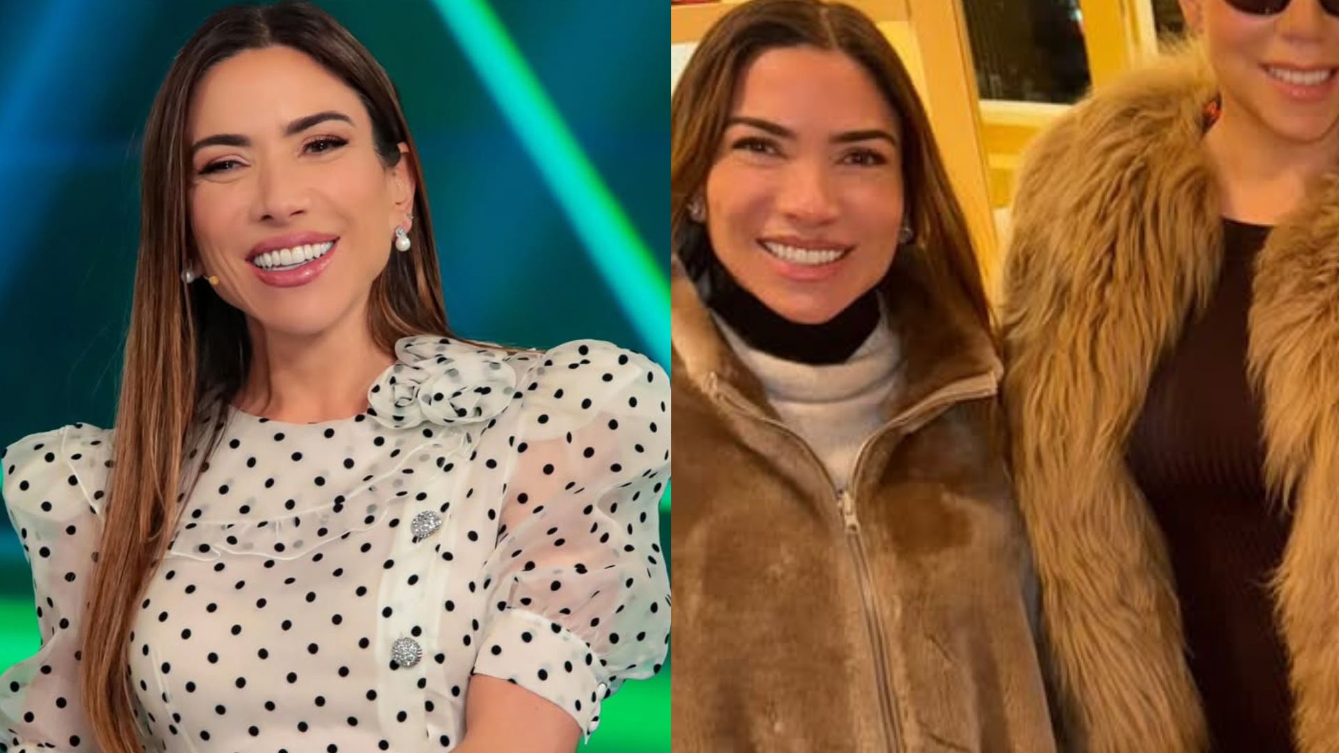 Patrícia Abravanel tieta Mariah Carey durante encontro com a cantora