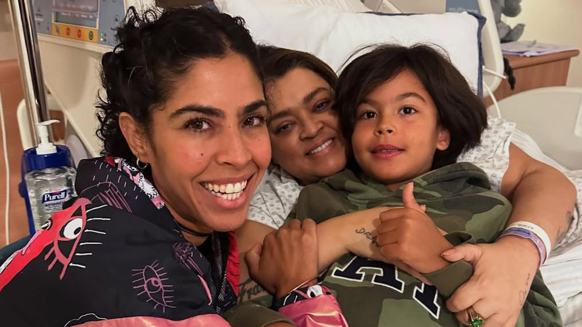 Preta Gil ganha declaração especial da irmã, Bela Gil, após visita em hospital