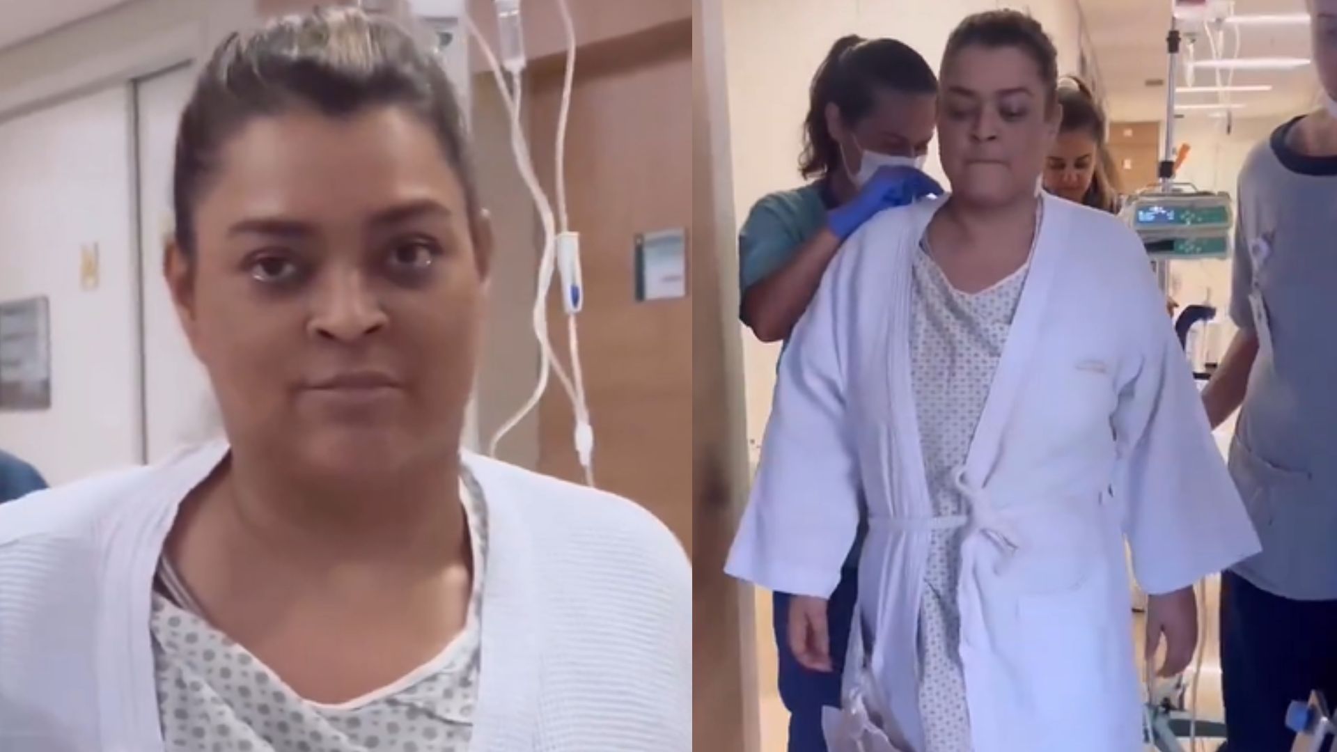 Em recuperação, Preta Gil exibe progresso e caminha pelo hospital