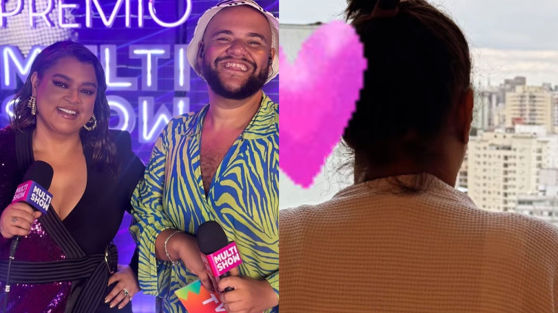 Gominho mostra visita à Preta Gil, internada há três semanas no hospital
