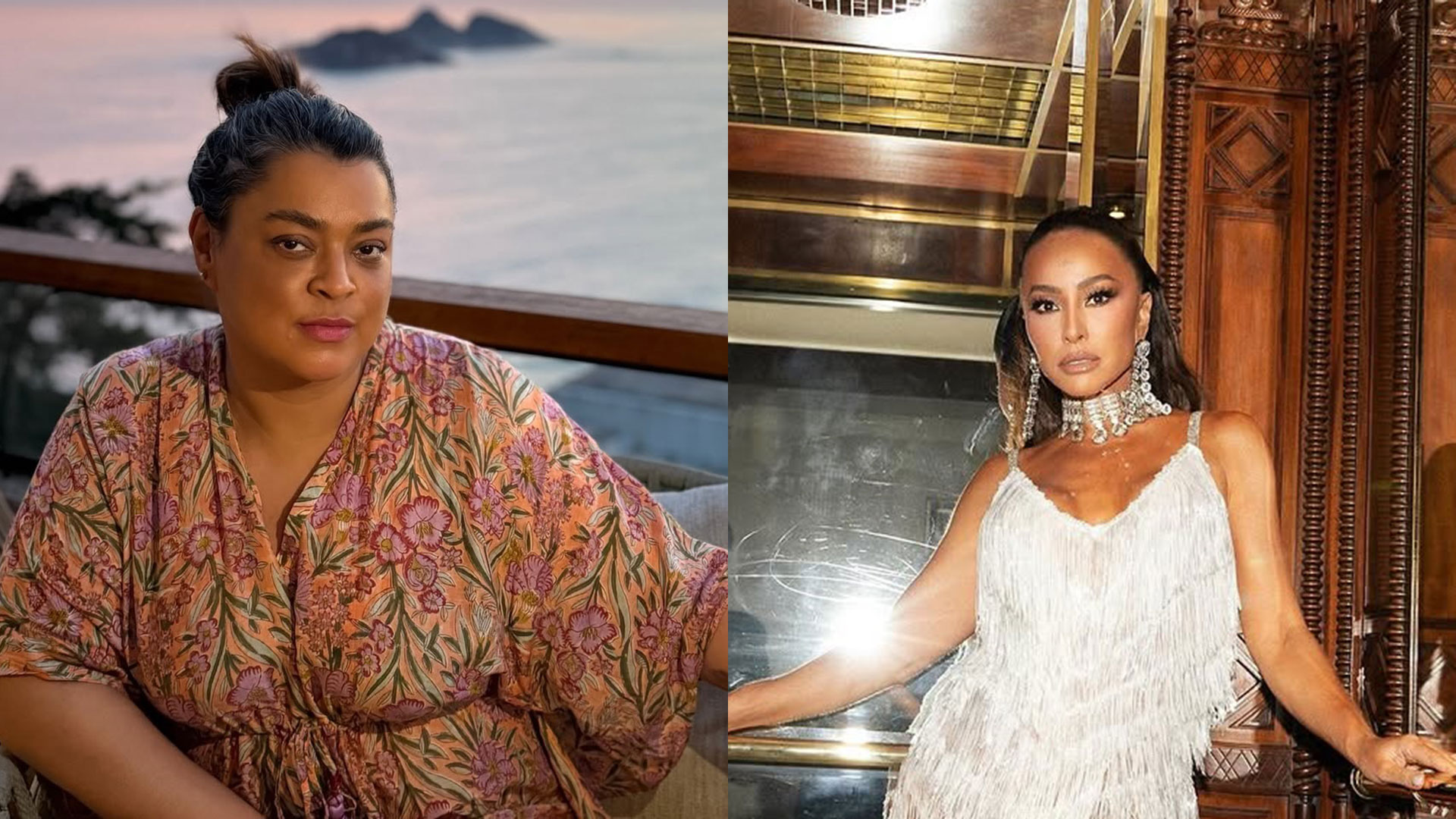 Preta Gil surpreende Sabrina Sato com ligação no dia do casamento
