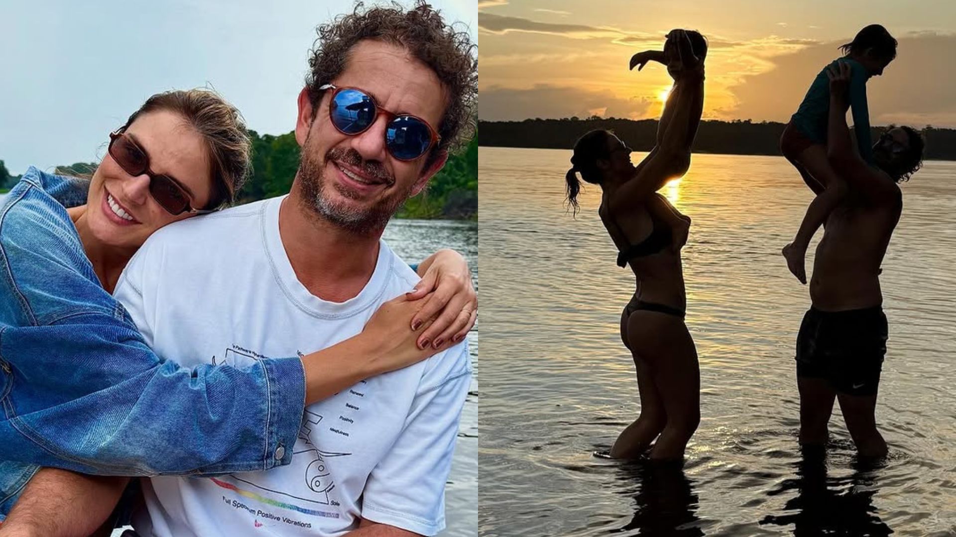 Rafa Brites impressiona ao abrir álbum de fotos de sua viagem em família