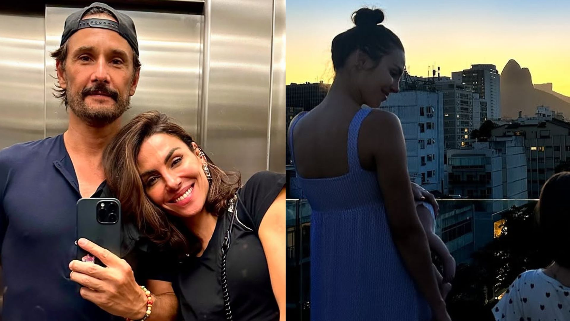 Rodrigo Santoro se declara em aniversário da esposa, Mel Fronckowiak