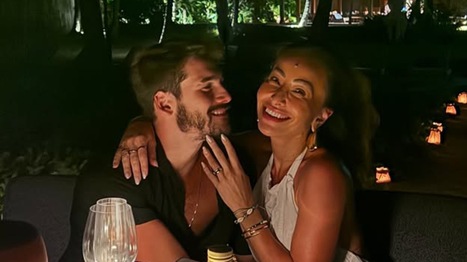 Nicolas Prattes exibe jantar romântico com Sabrina Sato na lua de mel