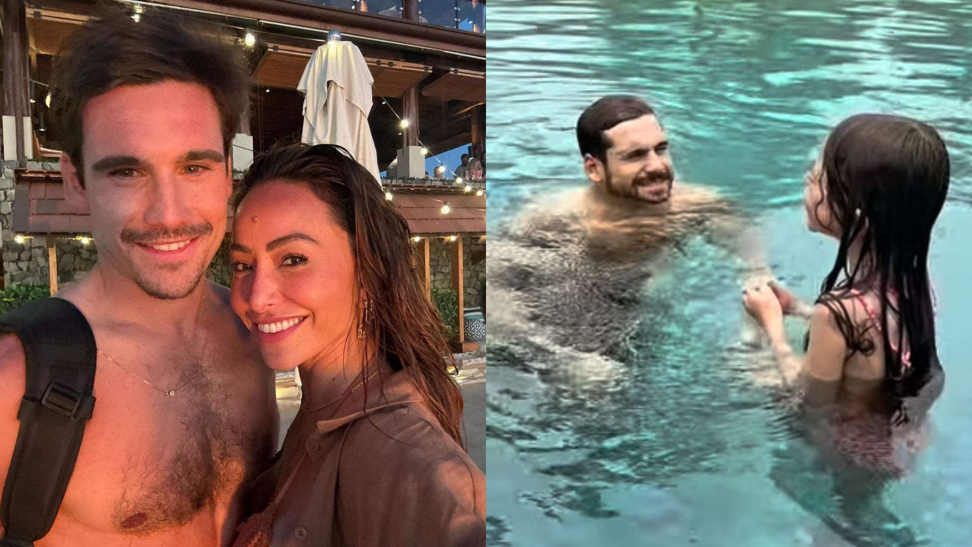 Sabrina Sato transborda alegria em 1º registro de lua de mel com Nicolas Prattes