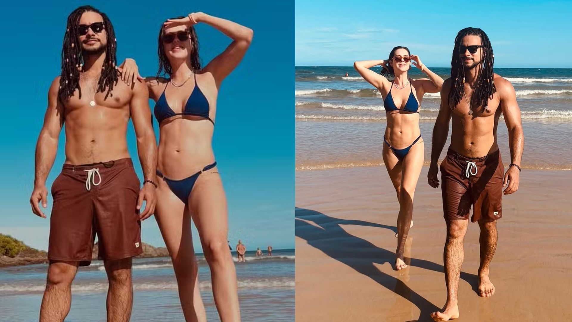Sérgio Malheiros e Sophia Abrahão celebram viagem à Bahia: “Voltamos”