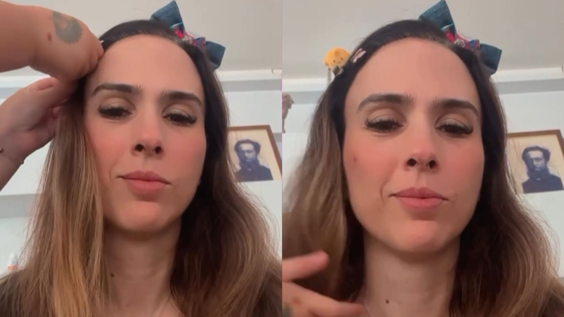 Tata Werneck encanta ao exibir ‘dia de beleza’ com a filha, Clara Maria