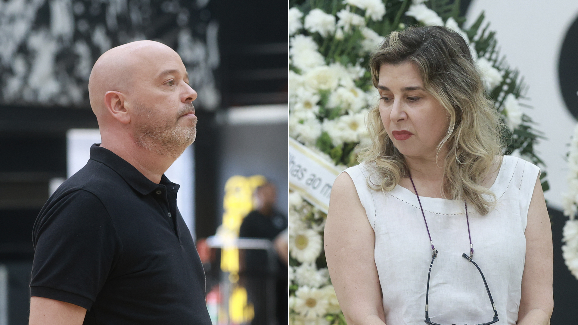 Famosos vão ao velório do apresentador Léo Batista no RJ