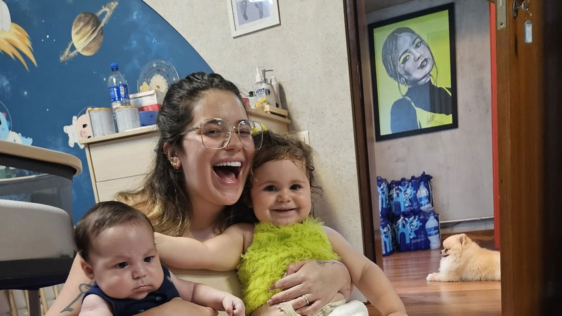 Viih Tube revela que ela e a filha Lua pegaram virose: ‘Melhorando’