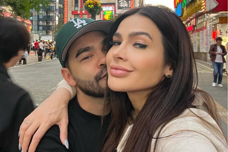 Yudi Tamashiro e Mila Braga fazem ensaio para celebrar 5 meses de gestação