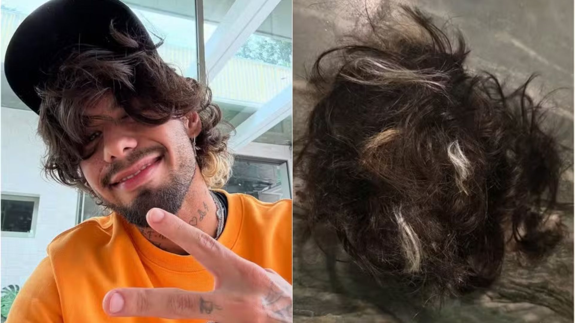 Virginia se espanta com novo visual de Zé Felipe: “Não posso sair de casa”