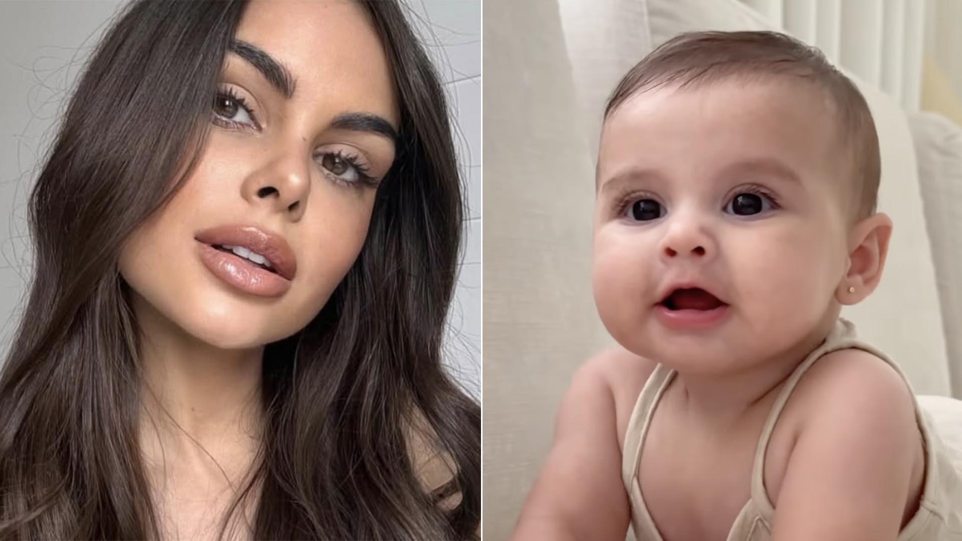 Mãe de Helena, filha de Neymar, revela por que a bebê não será batizada