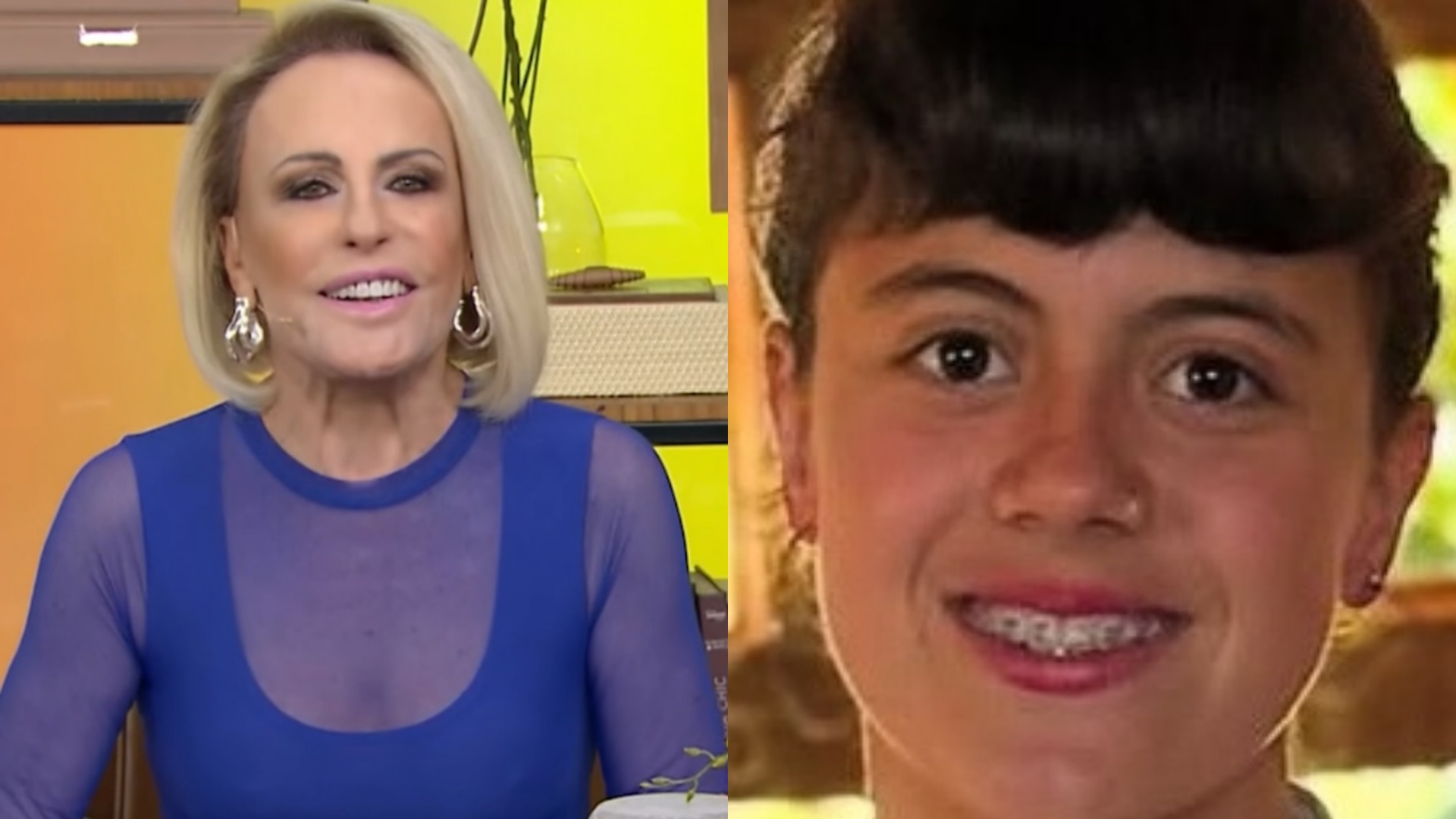 Ana Maria Braga encanta ao comemorar o aniversário da neta: ‘Me fez avó’