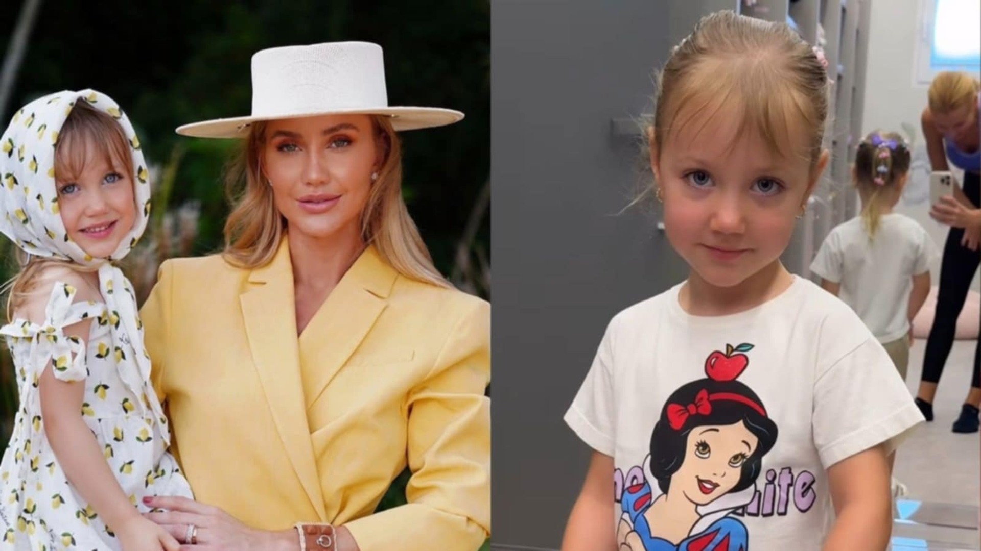 Ana Paula Siebert surpreende ao fazer penteado divertido para filha; veja